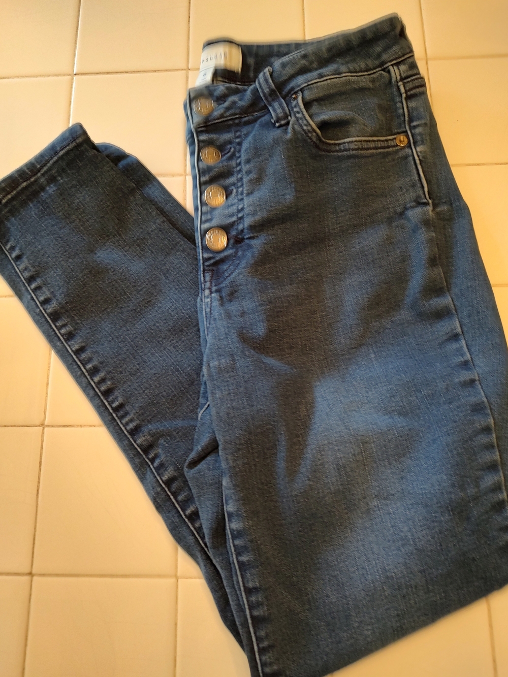 POPSUGAR Women's Skinny Jeans — Dark Blue Wash